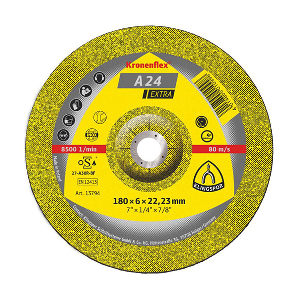 Cutting and grinding disc